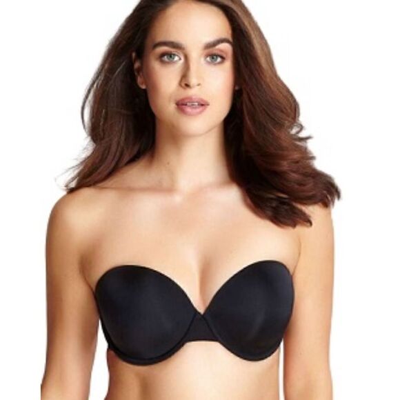 Panache Porcelain Elan Strapless T-Shirt Bra 7320 32F - Picture 2 of 9
